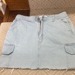 The cutest Jean skirt (mini)